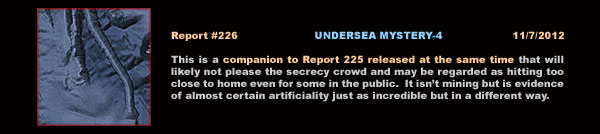 Click here to access the "Undersea Mystery-4" report.